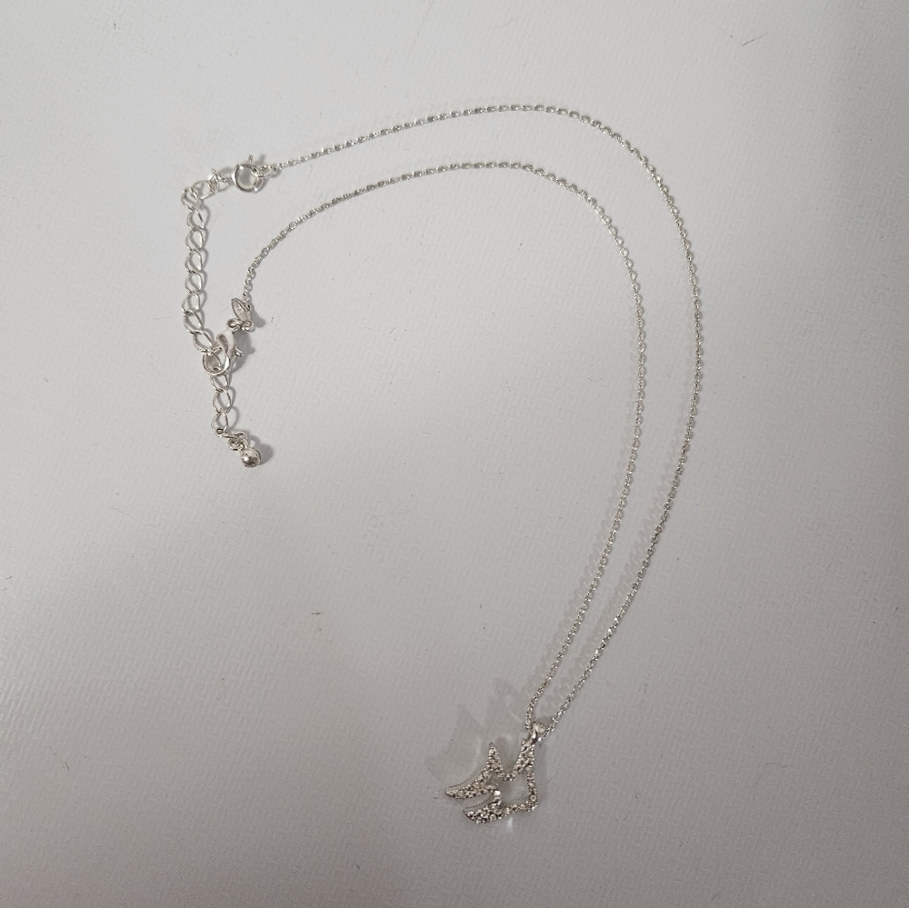 Vintage Avon Fish Silver Tone Necklace!